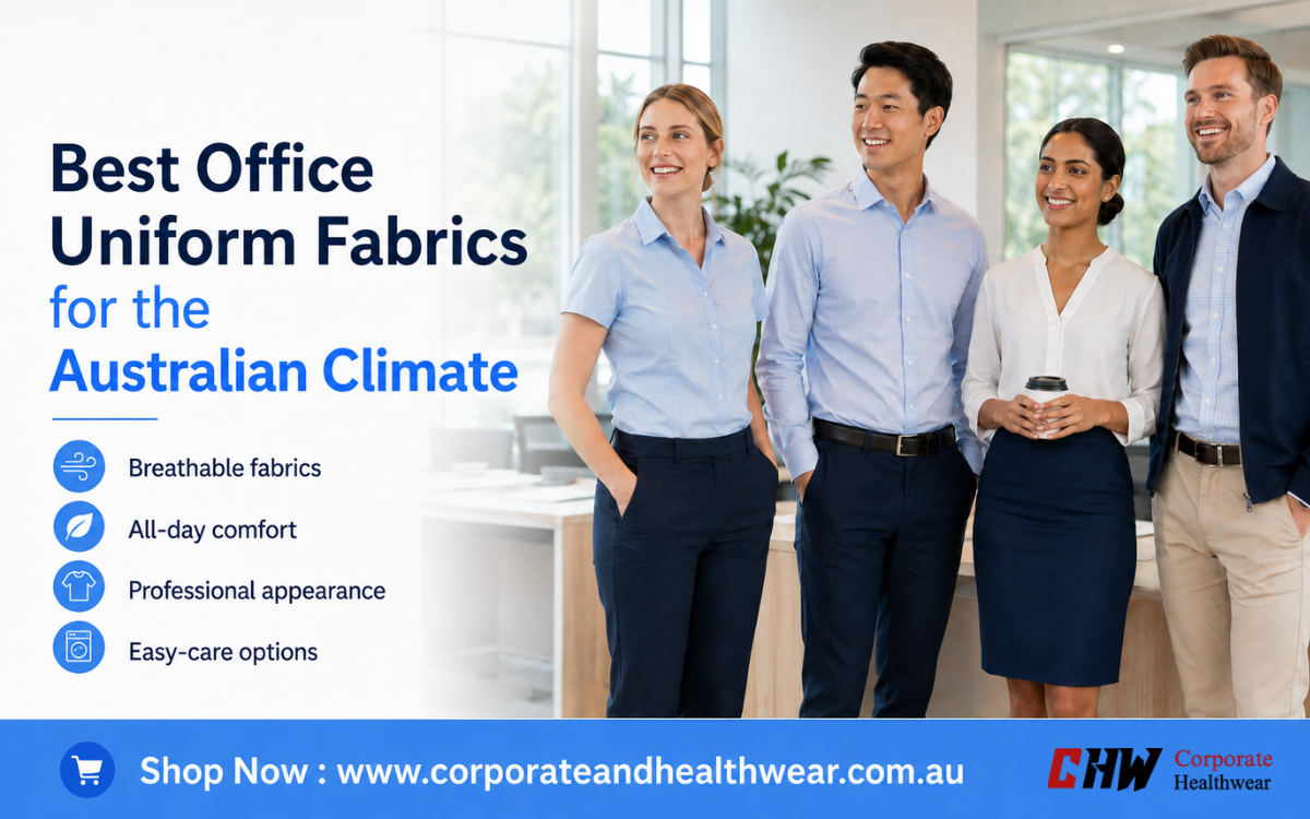 Best Office Uniform Fabrics for the Australian Climate