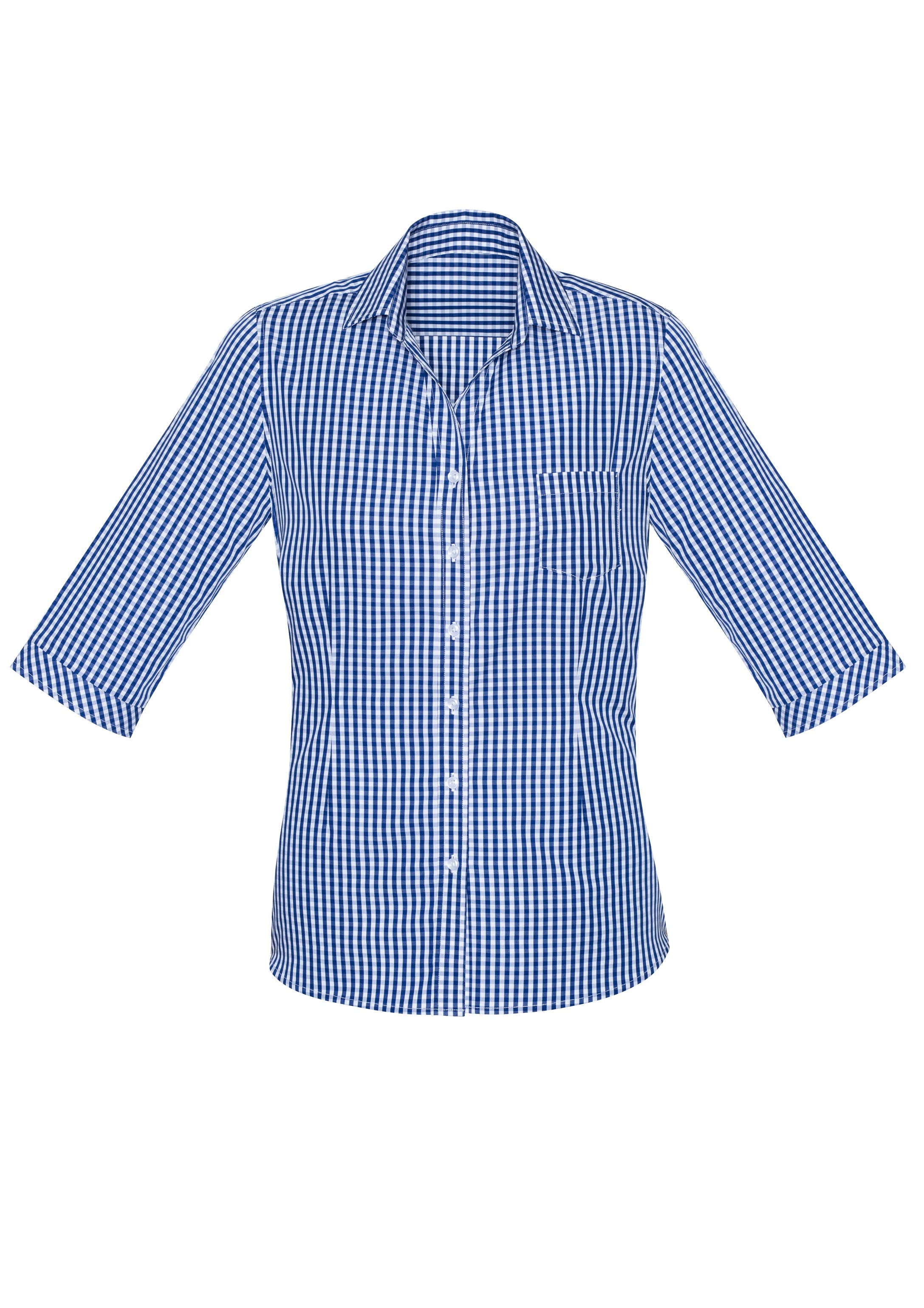 BIZ CORPORATES Womens Springfield 3/4 Sleeve Shirt 43411