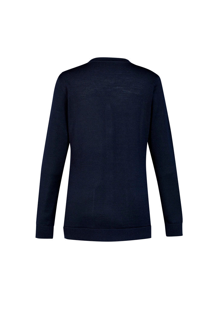 BIZ CARE Womens Button Front Knit Cardigan CK045LC