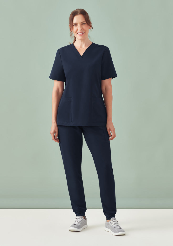 BIZ CARE Womens Pulse Jogger Scrub Pant CL541LL