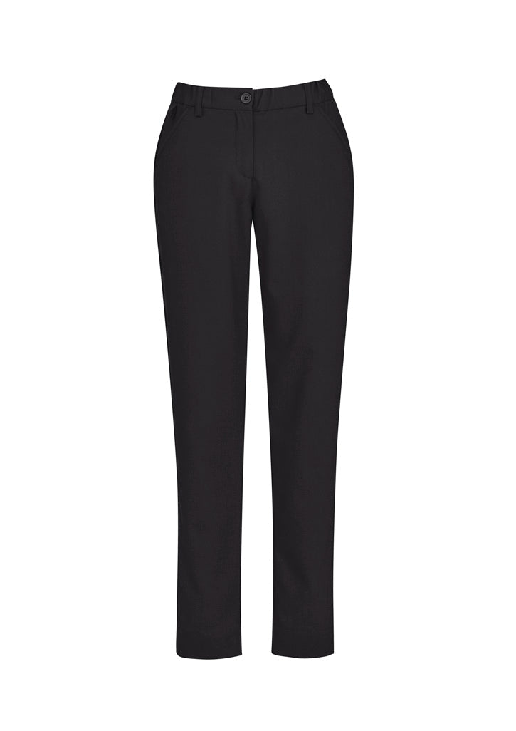 BIZ CARE Womens Comfort Waist Slim Leg Pant CL953LL