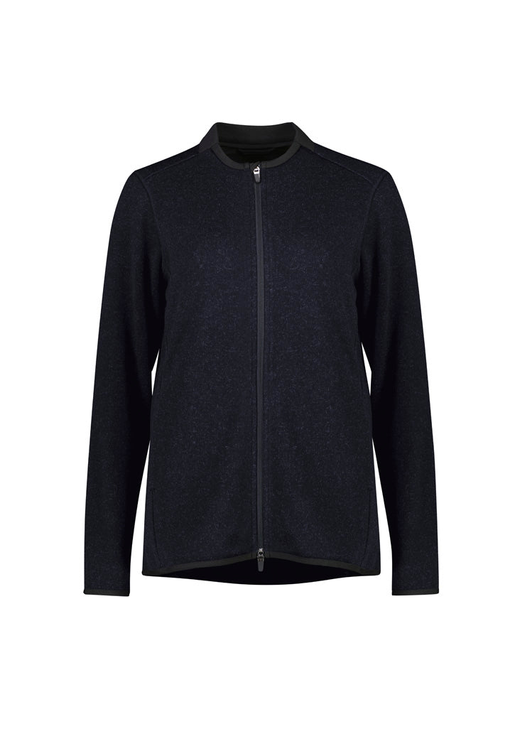 BIZ CARE Womens Nova Zip Front Jumper CO342LJ
