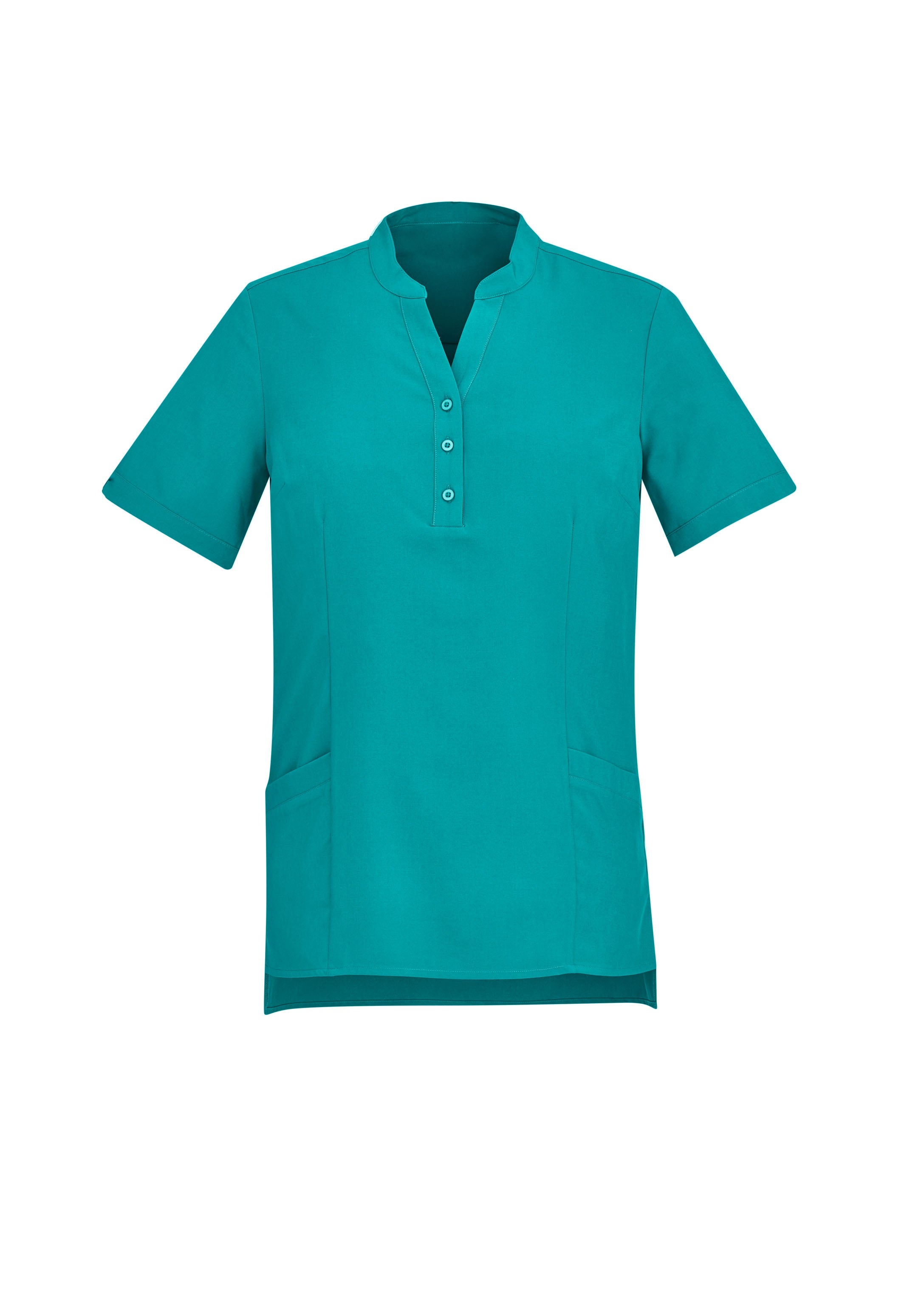 BIZ CARE Womens Florence Plain Tunic CS949LS