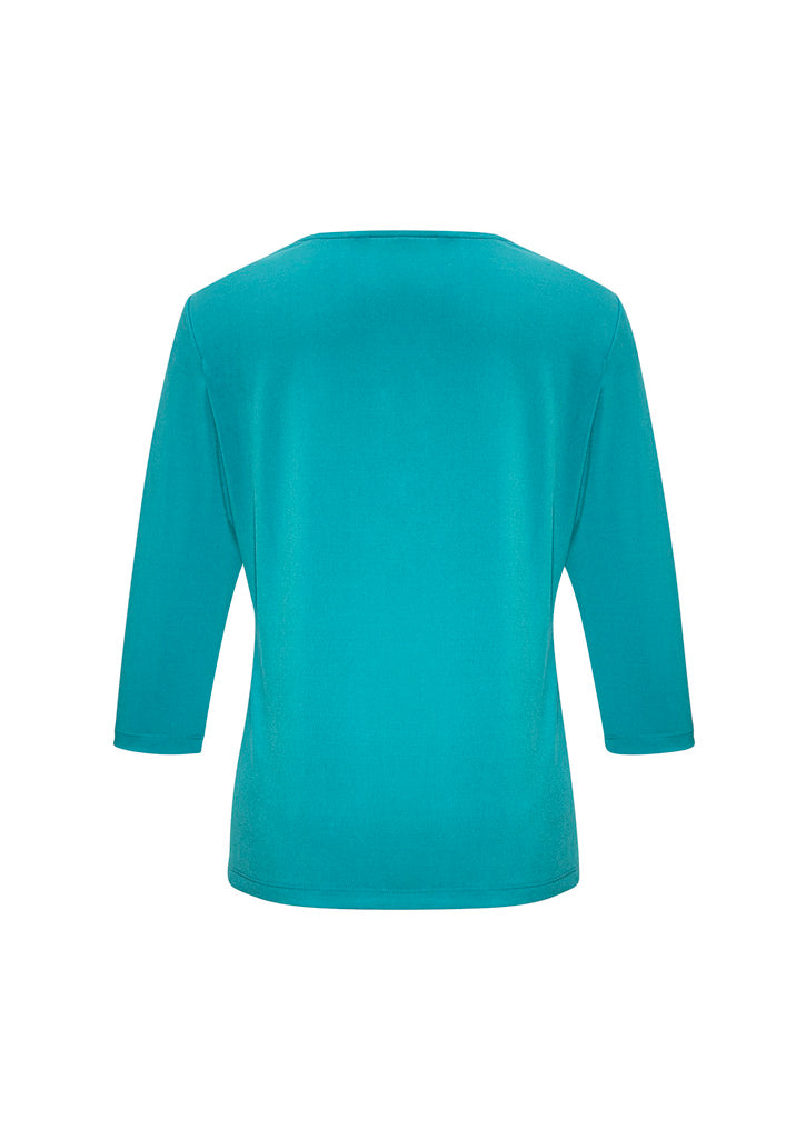 BIZ COLLECTION Womens Lana 3/4 Sleeve Top K819LT