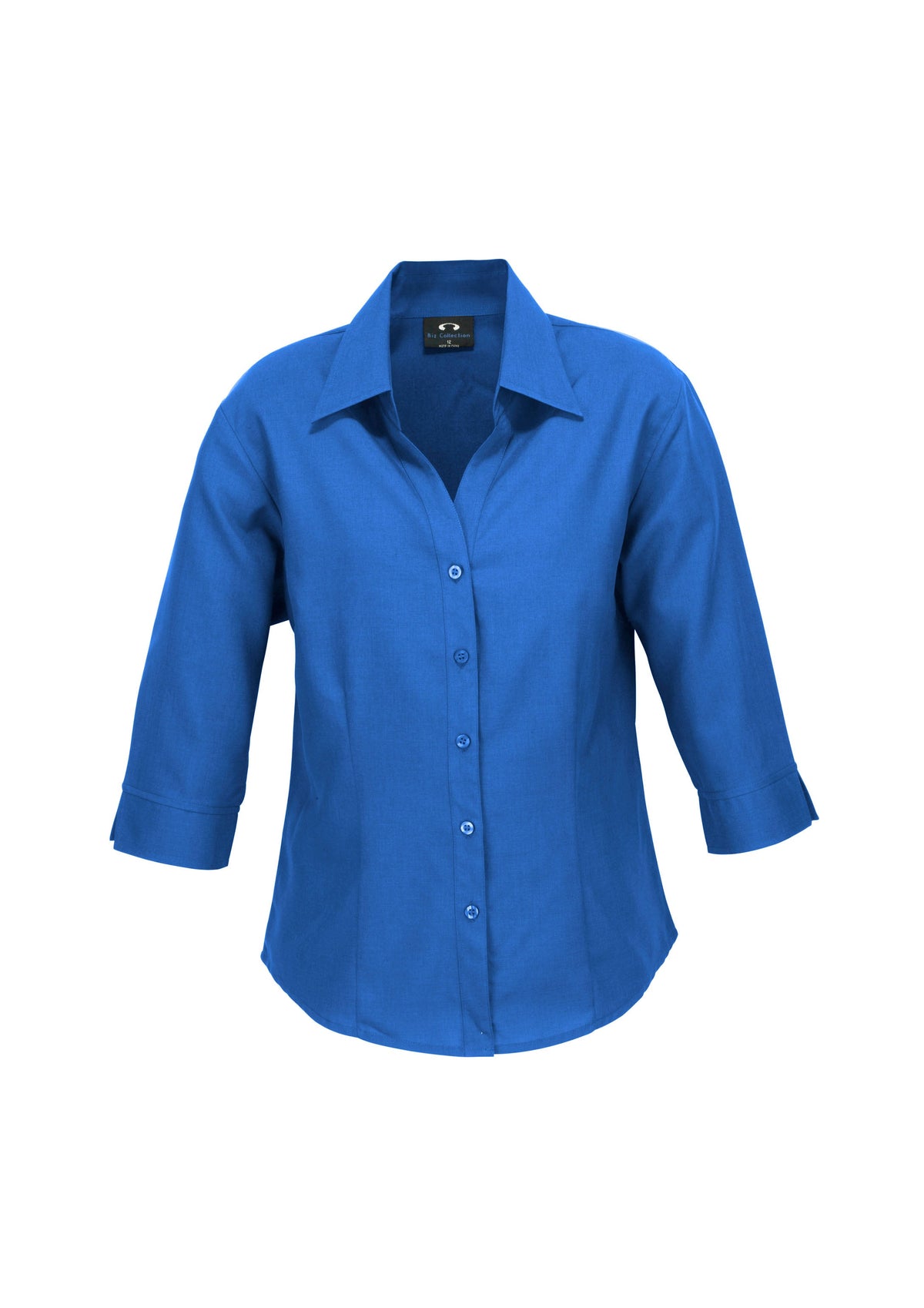 BIZ COLLECTION Womens Oasis 3/4 Sleeve Shirt LB3600