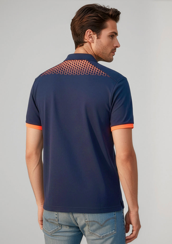 BIZ COLLECTION Mens Galaxy Short Sleeve Polo P900MS