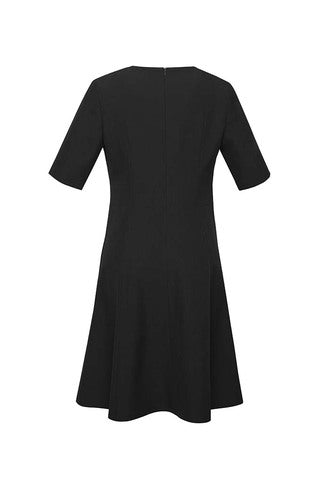 BIZ CORPORATES Womens Siena Extended Short Sleeve Dress RD974L