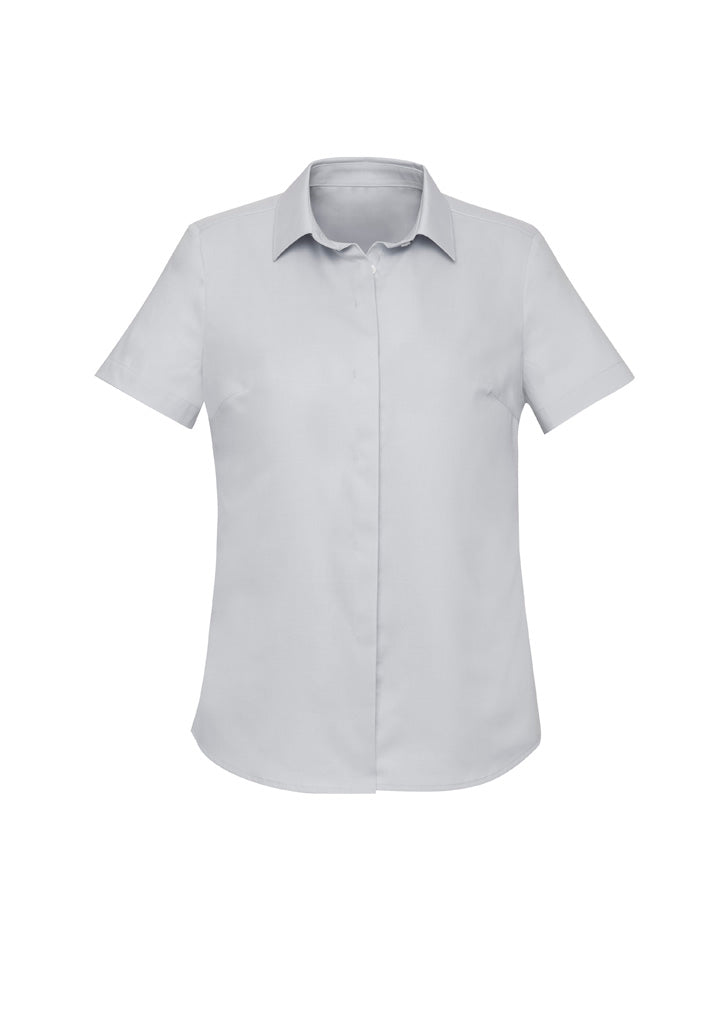 BIZ CORPORATES Womens Charlie Short Sleeve Shirt RS968LS