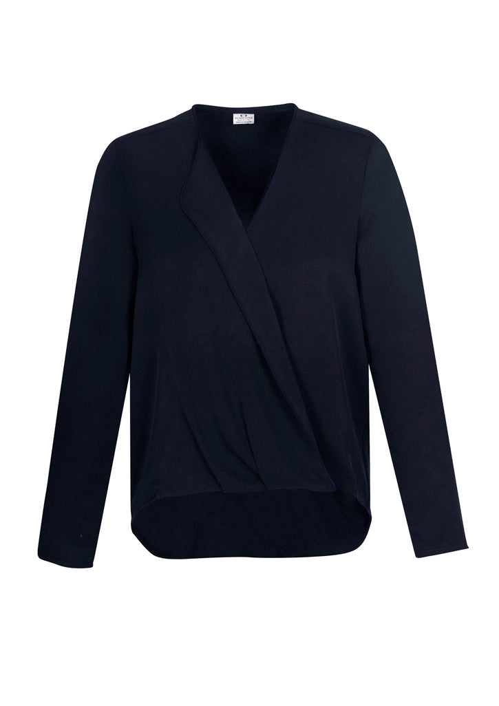BIZ COLLECTION Womens Lily Hi-Lo Blouse S014LL
