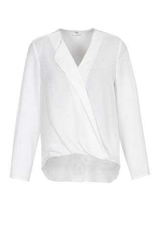 BIZ COLLECTION Womens Lily Hi-Lo Blouse S014LL