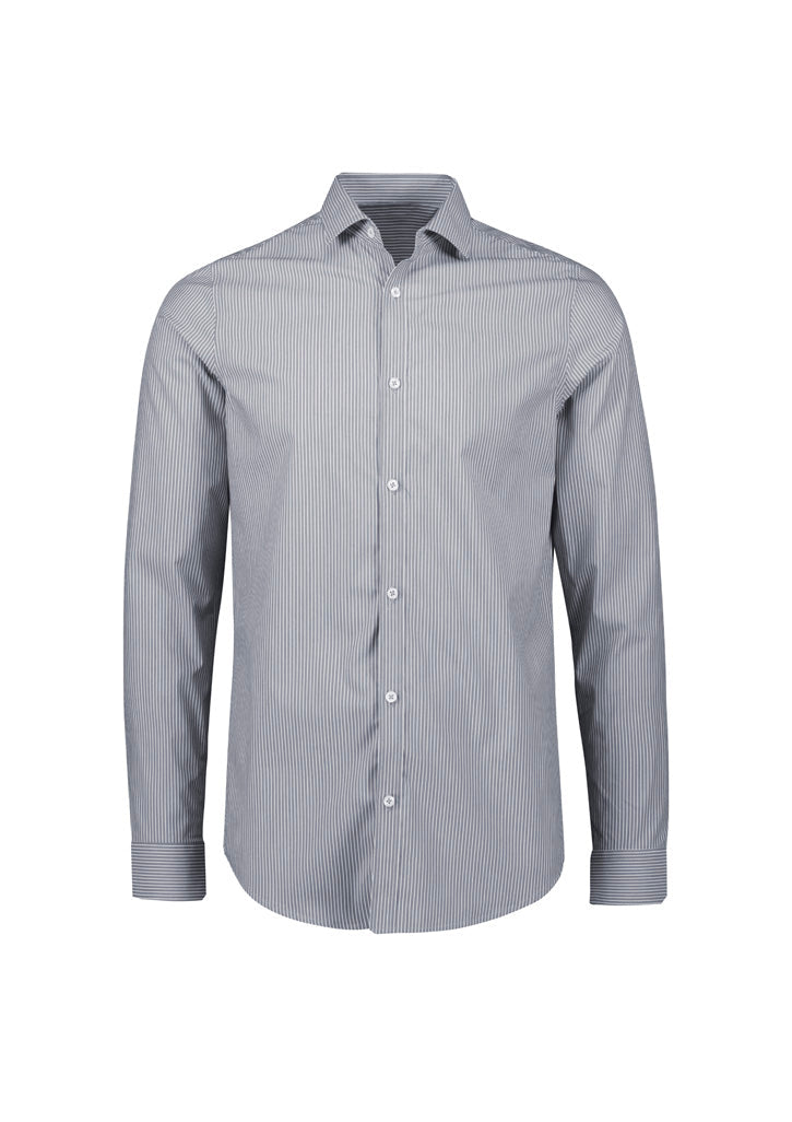 BIZ COLLECTION Mens Conran Tailored Long Sleeve Shirt S337ML