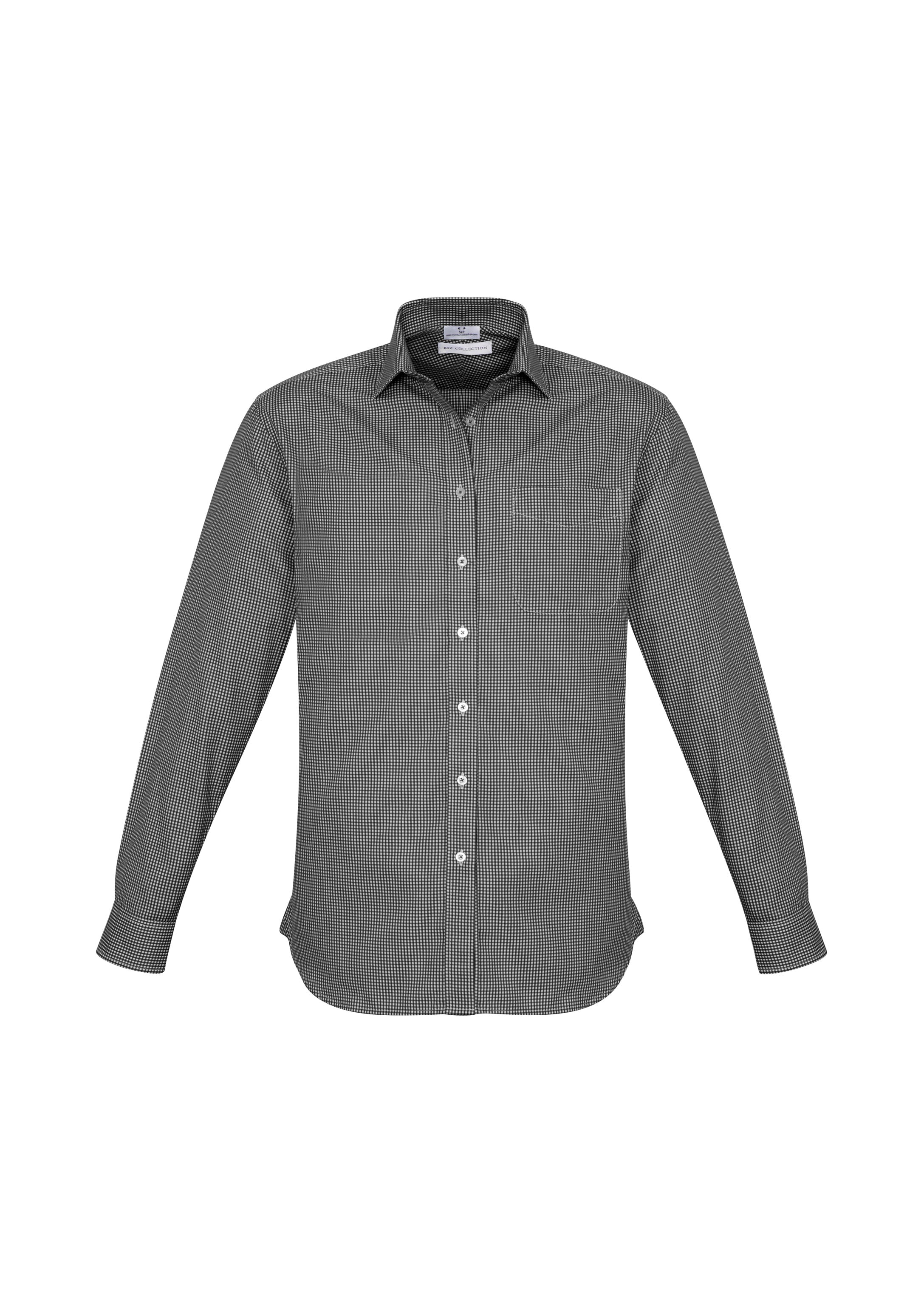 BIZ COLLECTION Mens Ellison Long Sleeve Shirt S716ML