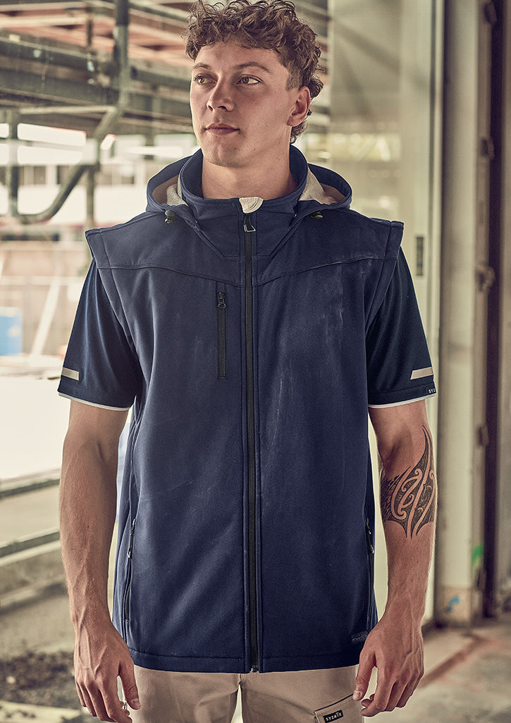 SYZMIK Unisex Streetworx 2 In 1 Stretch Softshell Jacket ZJ263