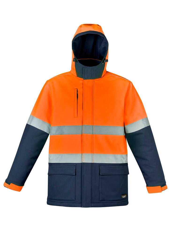 SYZMIK Unisex Hi Vis Antarctic Softshell Jacket ZJ553