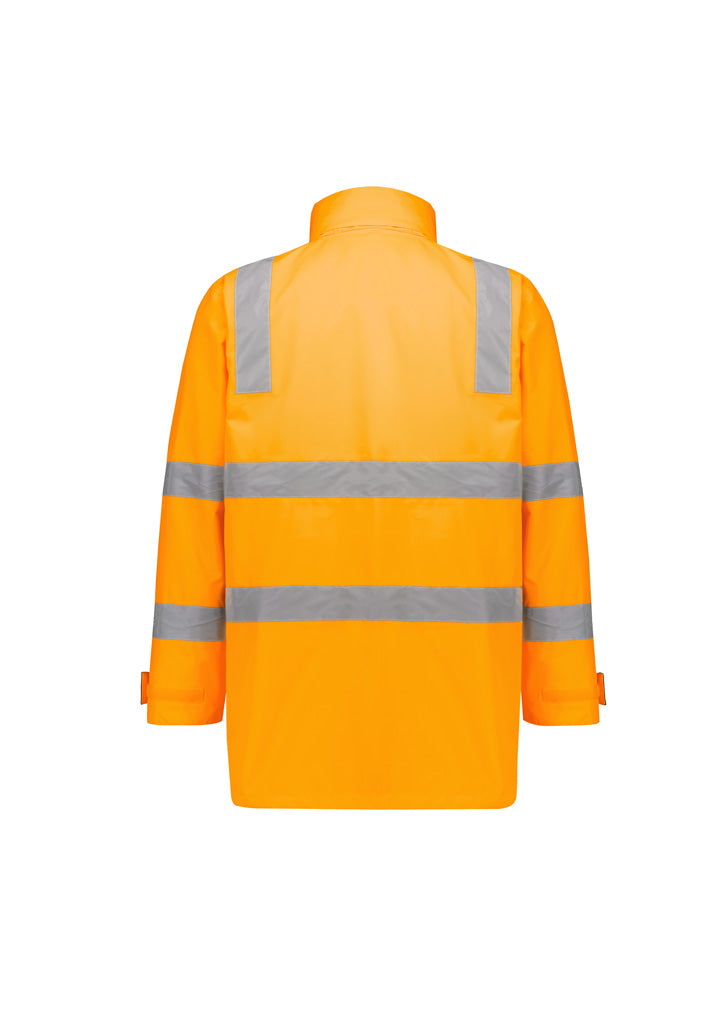 SYZMIK Unisex Hi Vis VIC Rail 4 In 1 Waterproof Jacket ZJ580