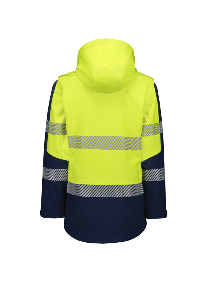 SYZMIK Womens Streetworx 2 In 1 Stretch Softshell Jacket ZJ753