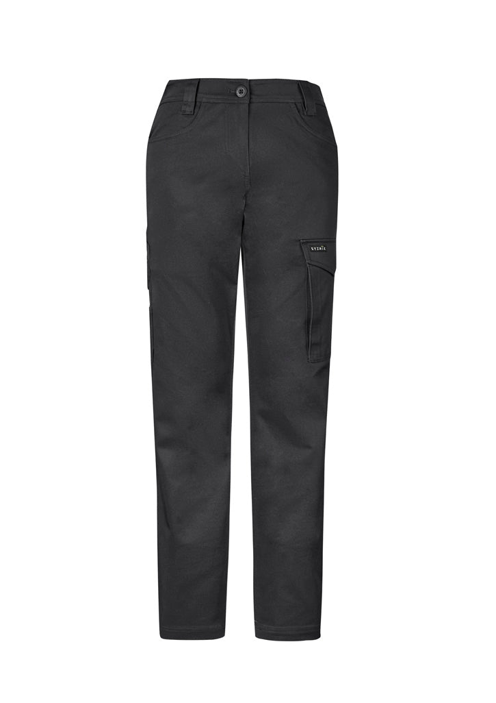 SYZMIK Womens Essential Basic Stretch Cargo Pant ZP730