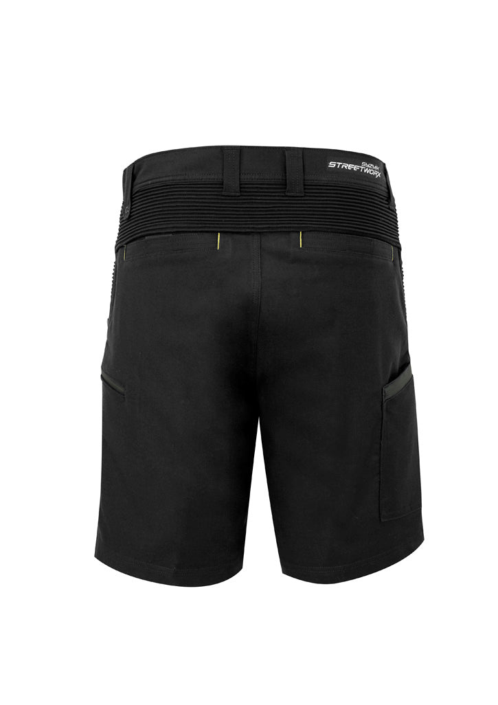 SYZMIK Mens Streetworx Stretch Short ZS340