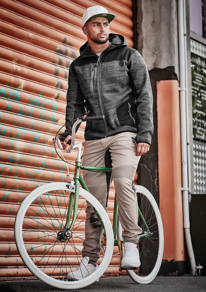 SYZMIK Unisex Streetworx Reinforced Knit Hoodie ZT360