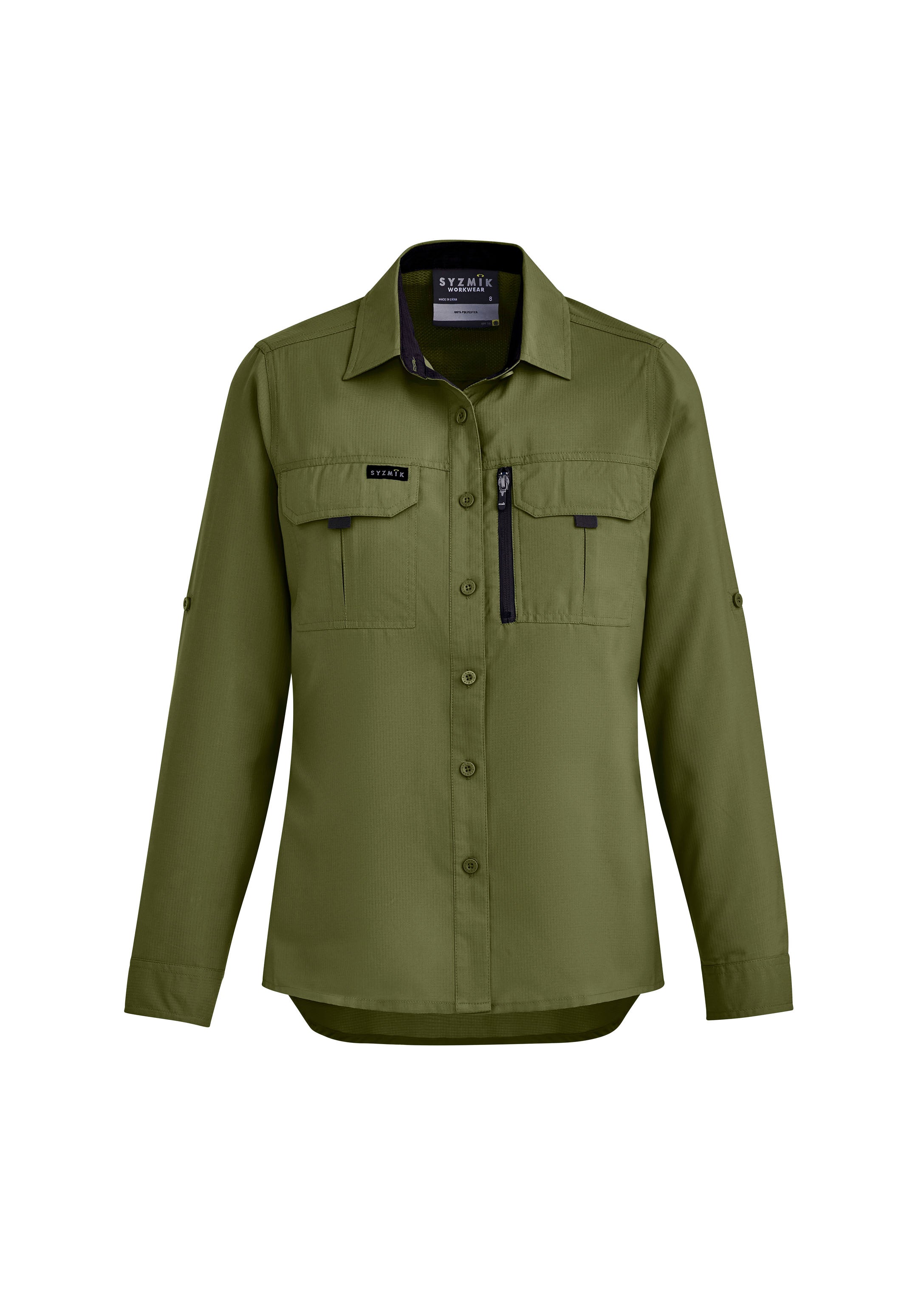 SYZMIK Womens Outdoor Long Sleeve Shirt ZW760