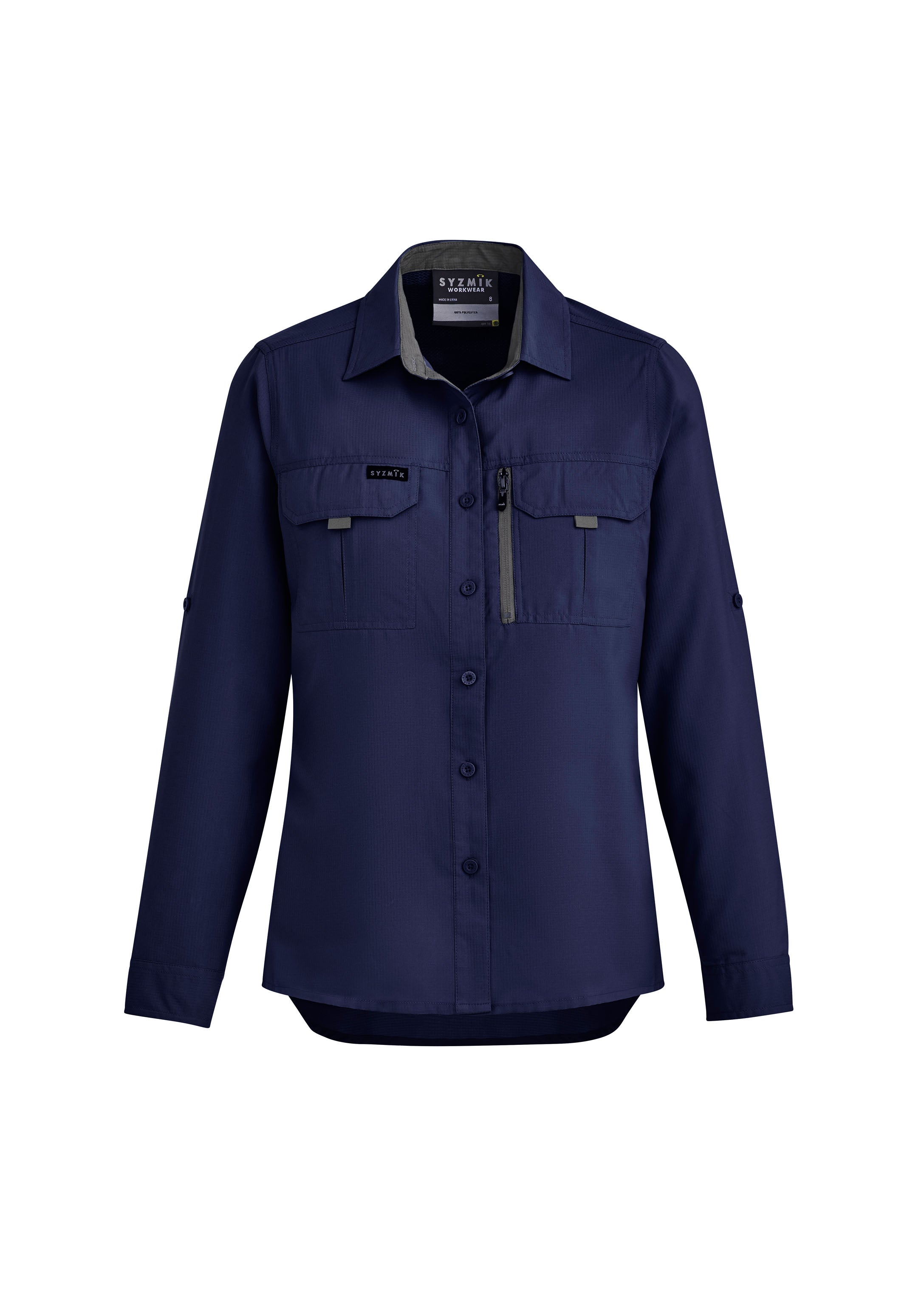 SYZMIK Womens Outdoor Long Sleeve Shirt ZW760