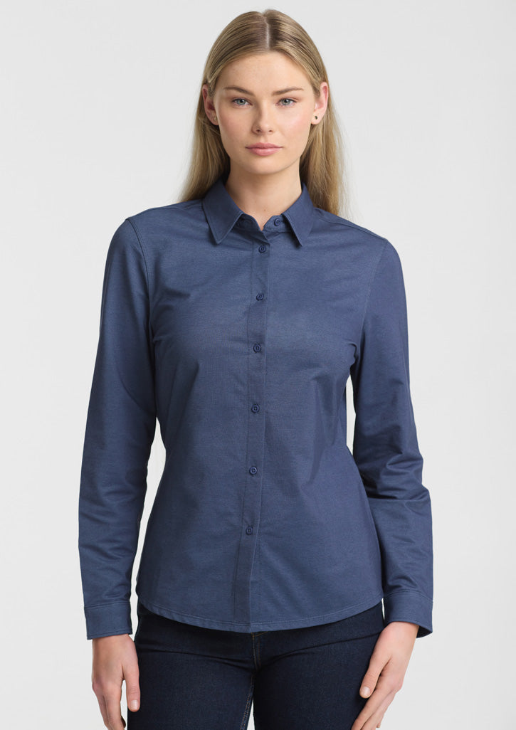 BIZ COLLECTION Womens Venture Long Sleeve Shirt BS2619LL