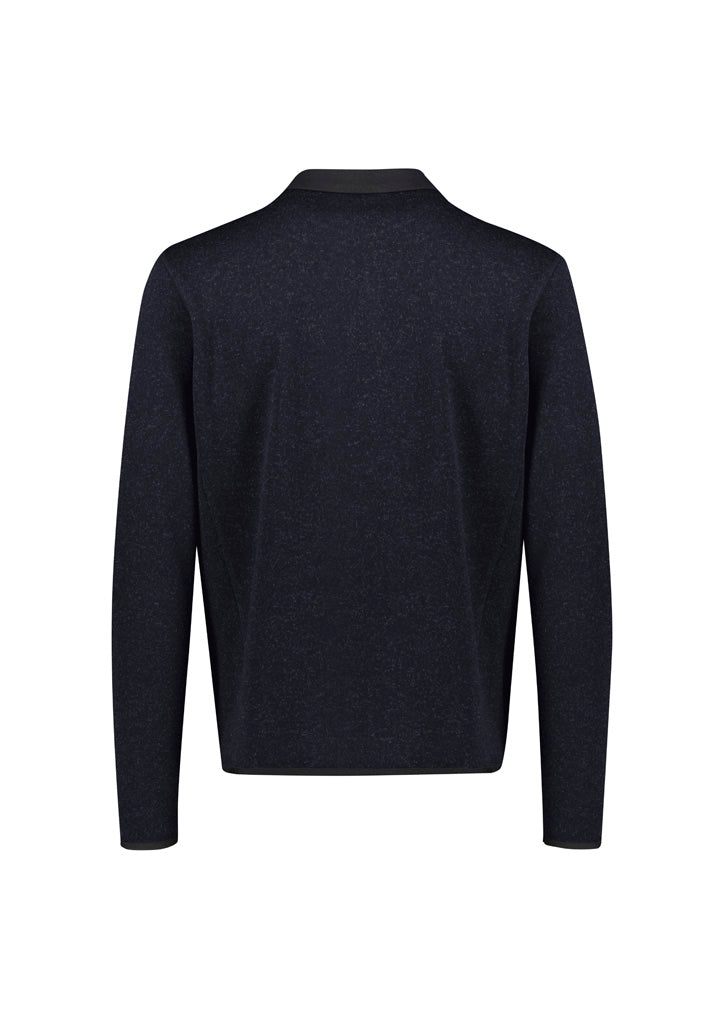 BIZ CARE Mens Nova Zip Front Jumper CO342MJ