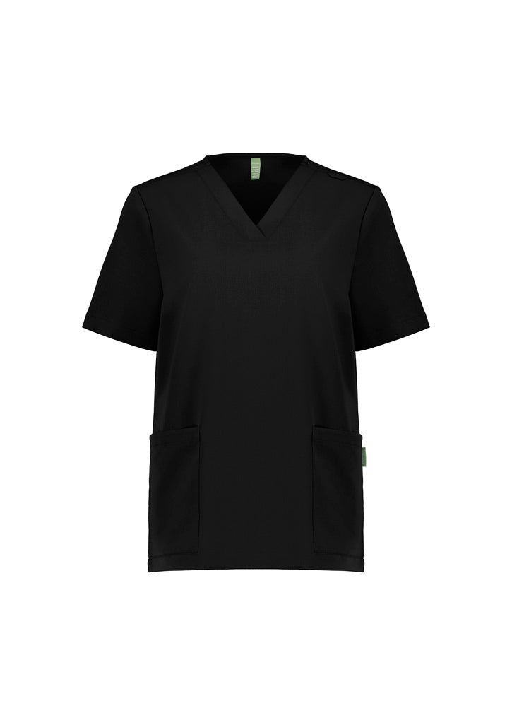 BIZ CARE Womens Pulse V-Neck Scrub Top CU543LS