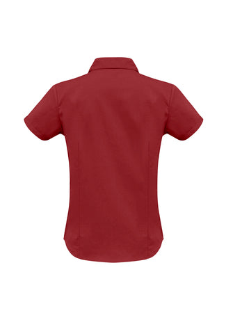 BIZ COLLECTION Womens Metro Short Sleeve Shirt LB7301