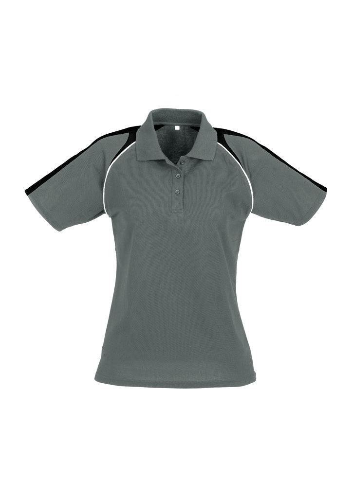 BIZ COLLECTION Womens Triton Short Sleeve Polo P225LS