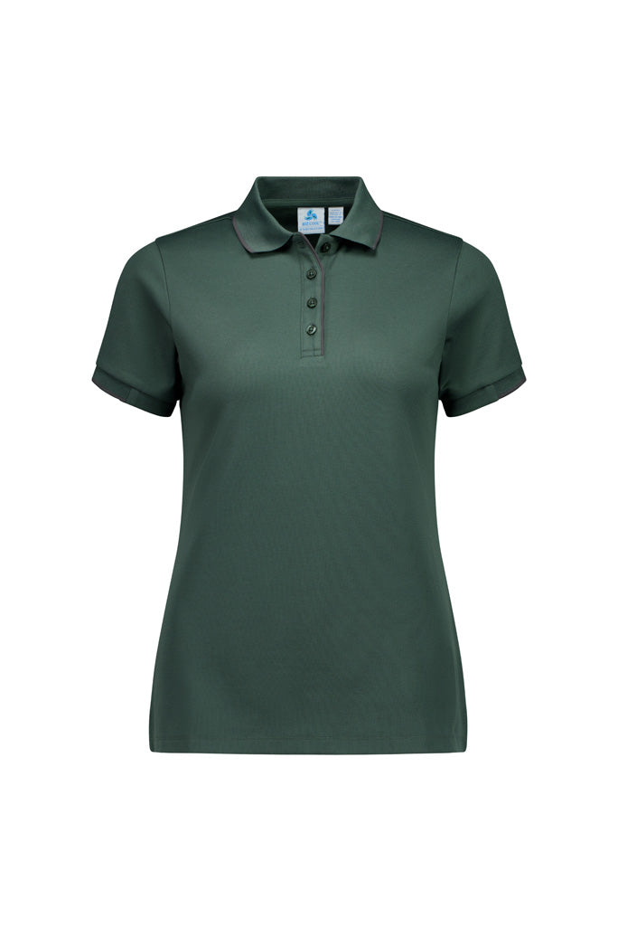 BIZ COLLECTION Womens Focus Short Sleeve Polo P313LS