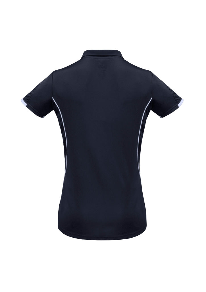 BIZ COLLECTION Womens Razor Short Sleeve Polo P405LS