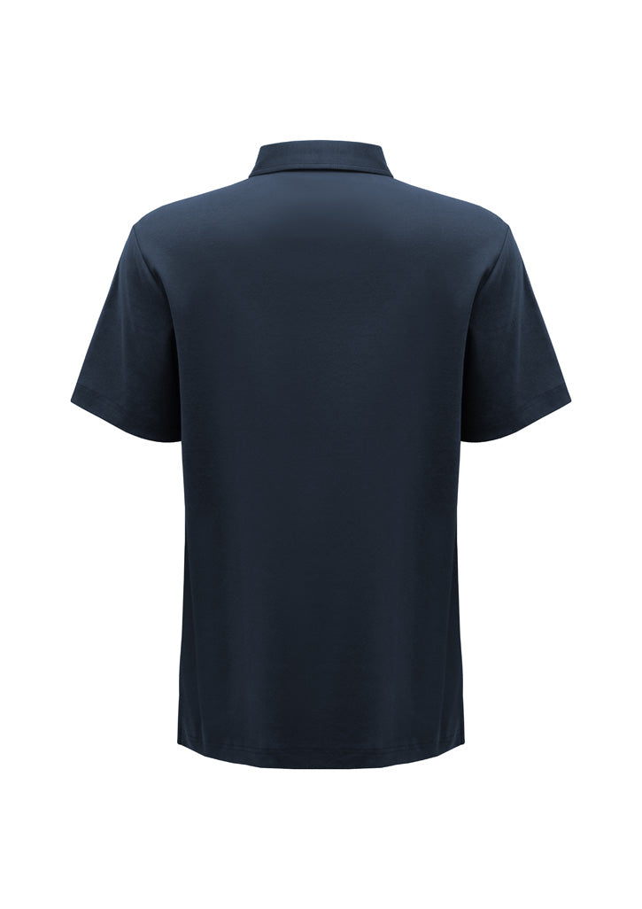 BIZ COLLECTION Mens Lotus Short Sleeve Polo P515MS