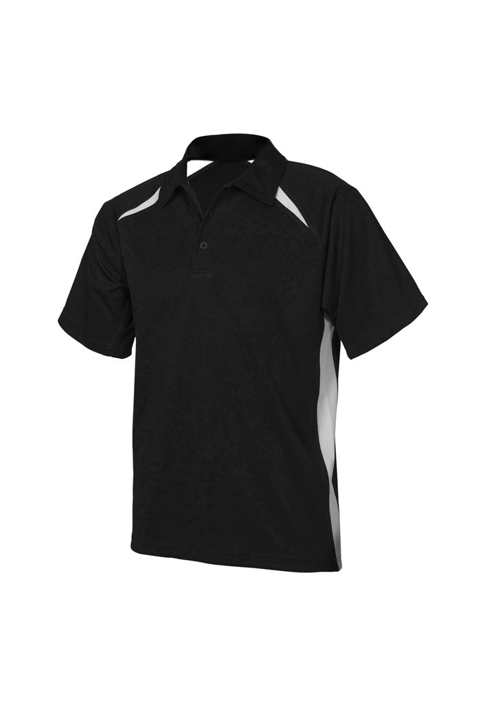 BIZ COLLECTION Kids Splice Short Sleeve Polo P7700B