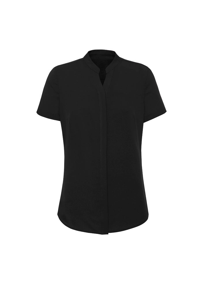 BIZ CORPORATES Womens Juliette Short Sleeve Blouse RB977LS