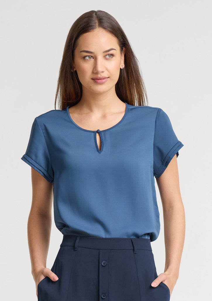 BIZ CORPORATES Womens Evelyn Short Sleeve Blouse RU569LS