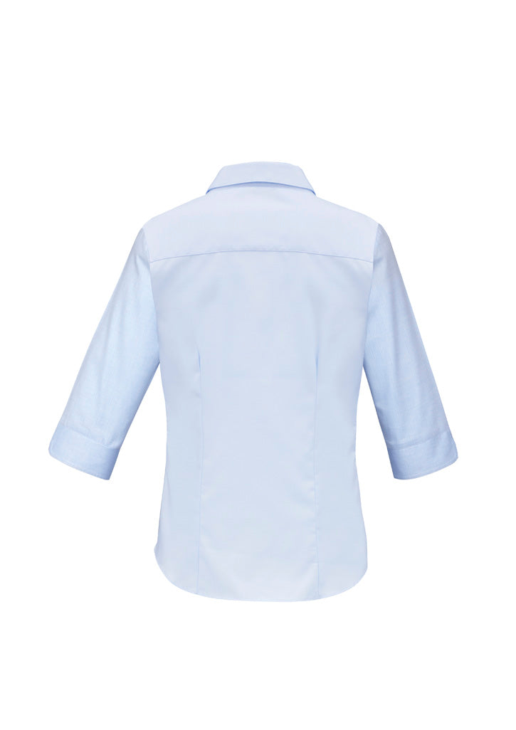 BIZ COLLECTION Womens Luxe 3/4 Sleeve Shirt S10221