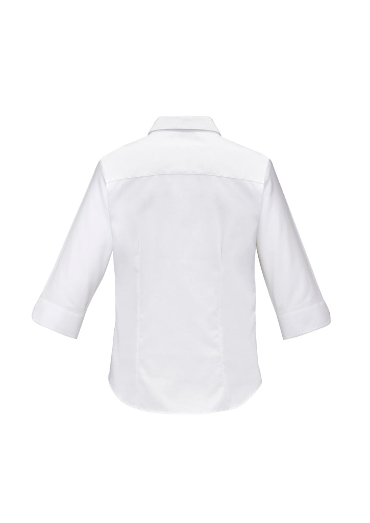 BIZ COLLECTION Womens Luxe 3/4 Sleeve Shirt S10221