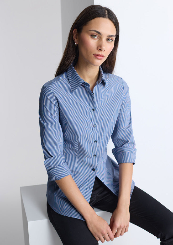 BIZ COLLECTION Fitzroy Womens Long Sleeve Shirt S624W