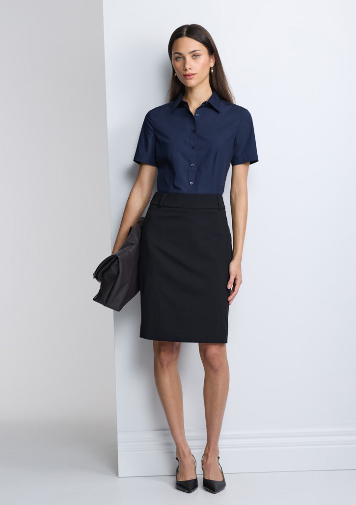 BIZ COLLECTION Lexington Womens Short Sleeve Shirt S640W