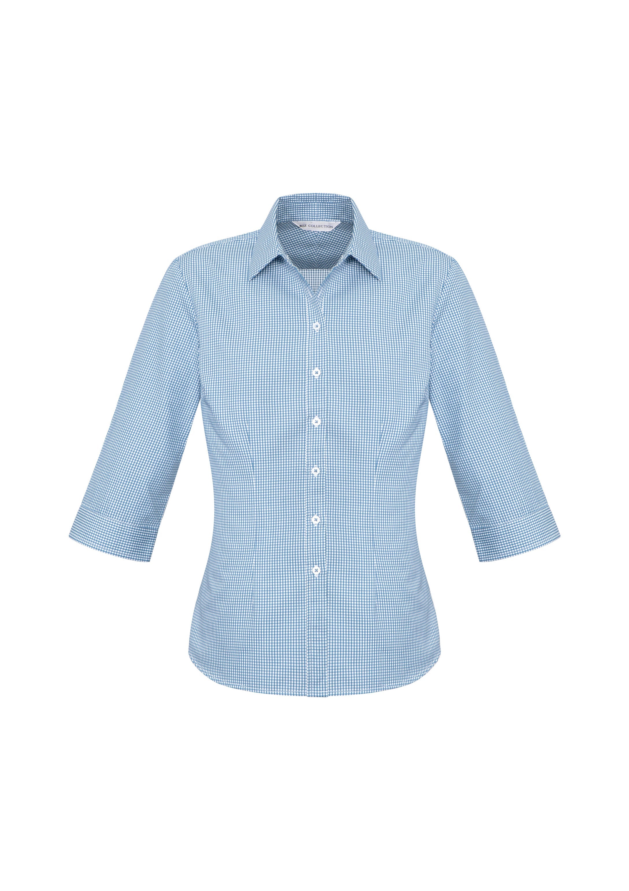 BIZ COLLECTION Womens Ellison 3/4 Sleeve Shirt S716LT