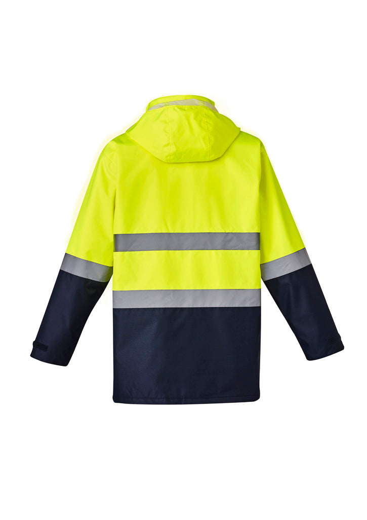SYZMIK Mens Hi Vis Basic 4 In 1 Waterproof Jacket ZJ220