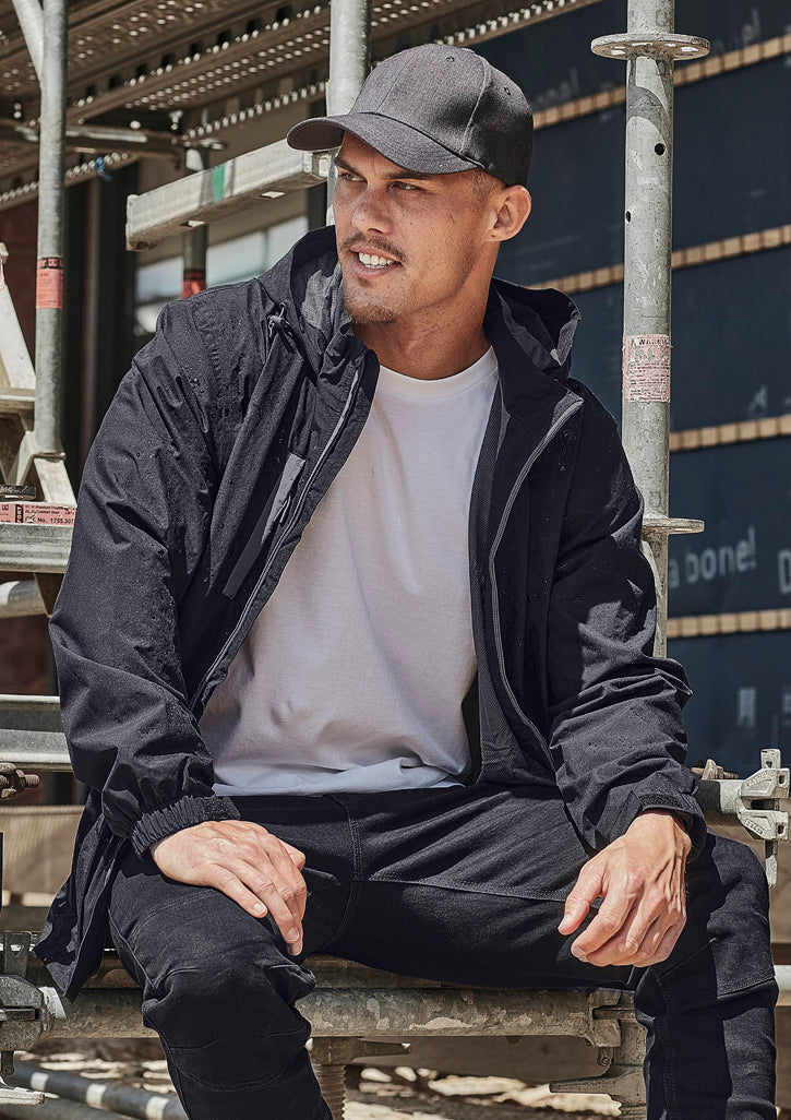 SYZMIK Unisex Super Light Packable Rain Jacket ZJ260