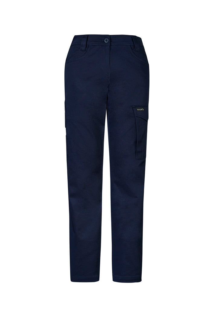 SYZMIK Womens Essential Basic Stretch Cargo Pant ZP730