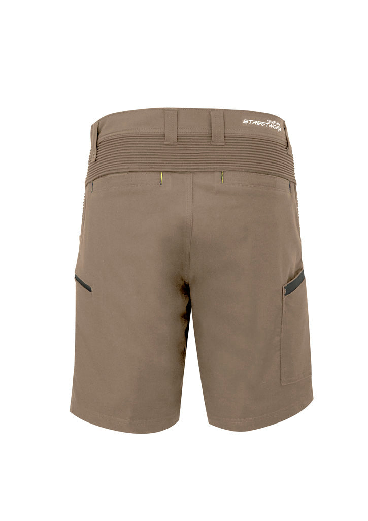SYZMIK Mens Streetworx Stretch Short ZS340