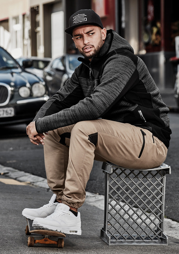 SYZMIK Unisex Streetworx Reinforced Knit Hoodie ZT360