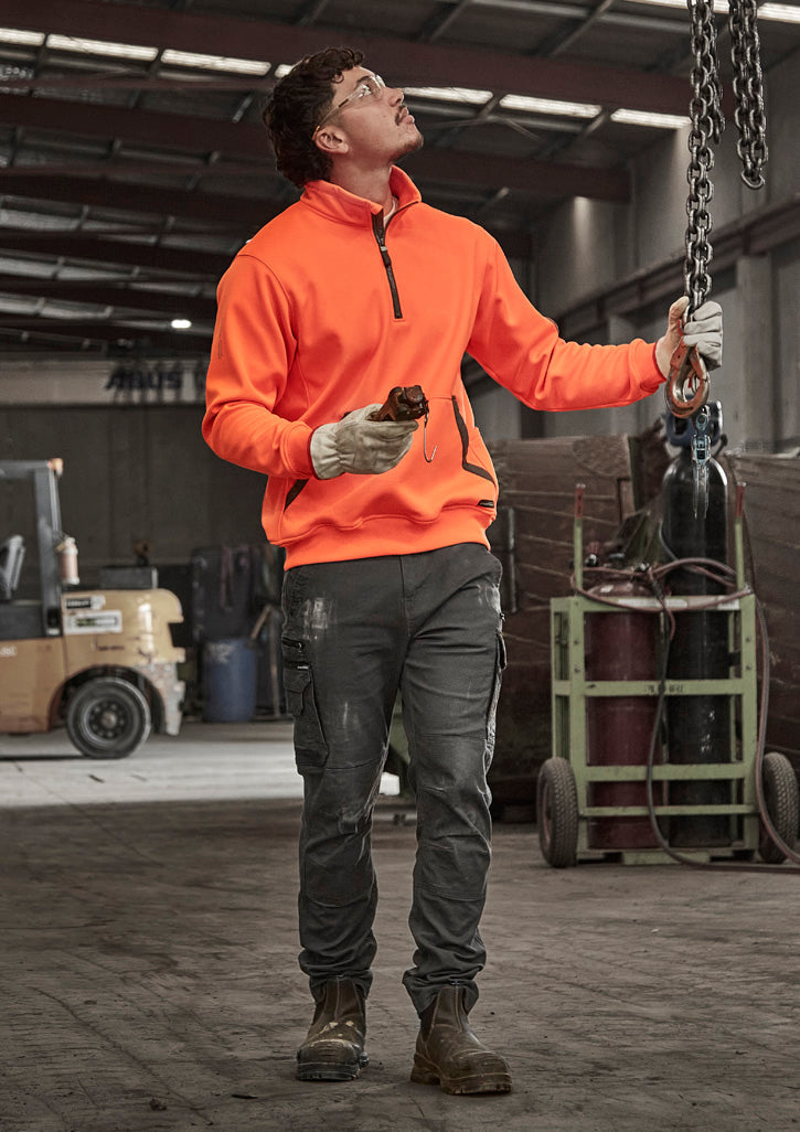 SYZMIK Unisex Streetworx Water Resistant 1/4 Zip Pullover ZT665