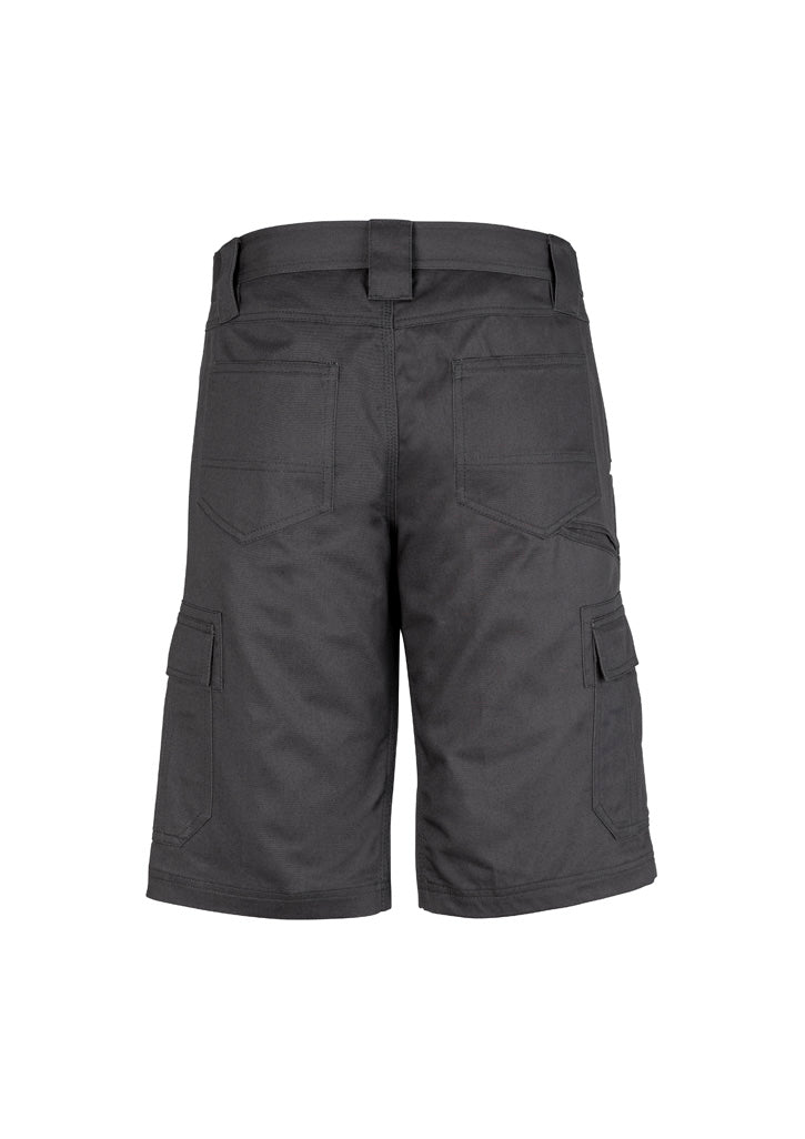 SYZMIK Mens Midweight Drill Cargo Short ZW012