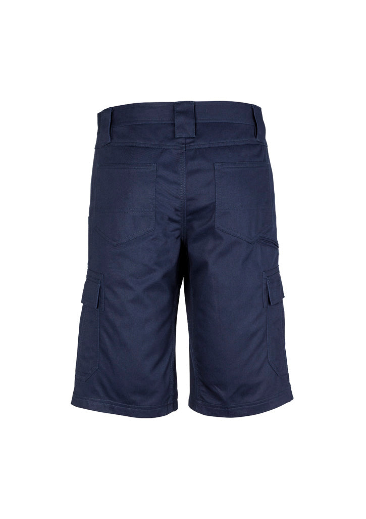 SYZMIK Mens Midweight Drill Cargo Short ZW012