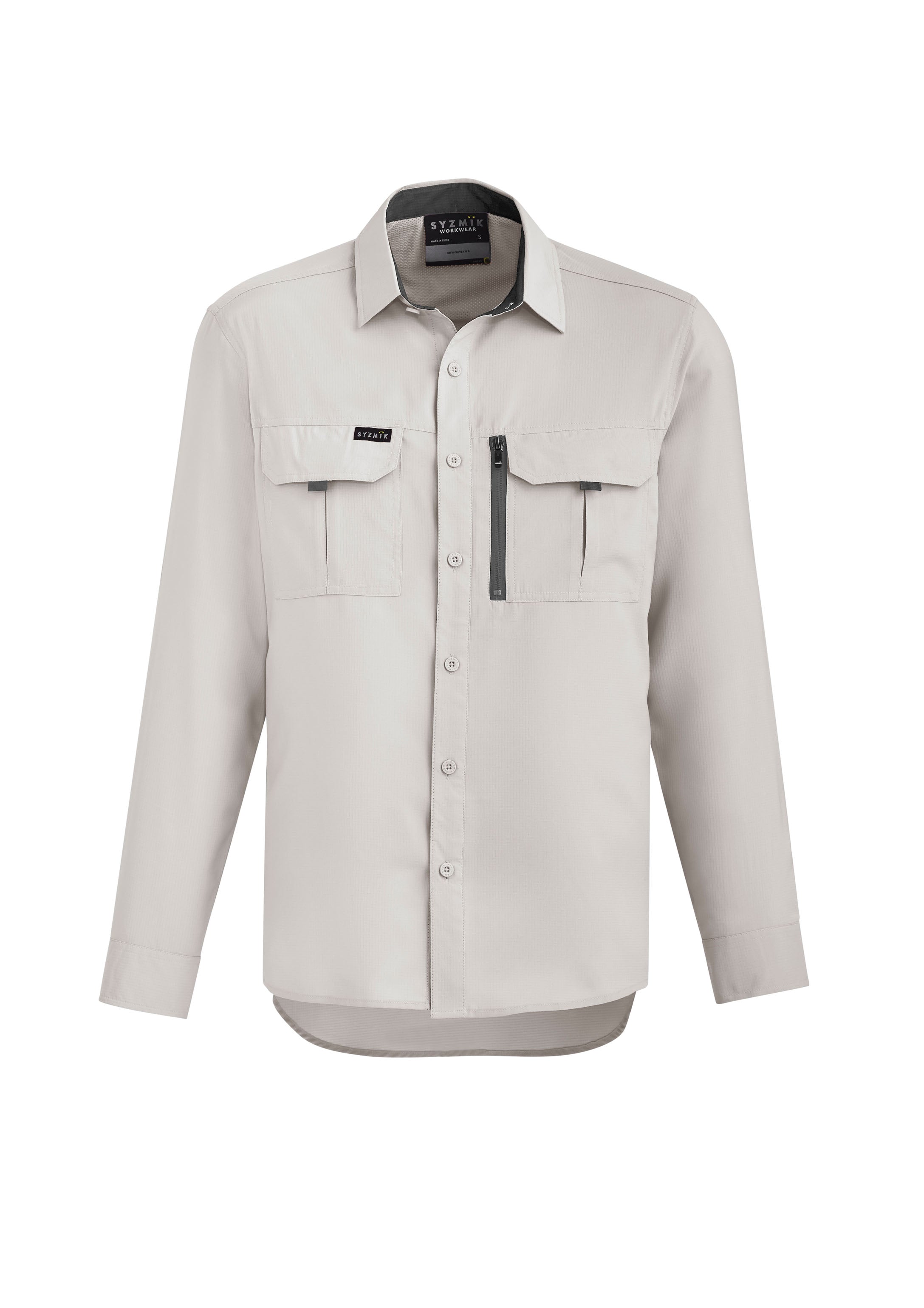 SYZMIK Mens Outdoor Long Sleeve Shirt ZW460